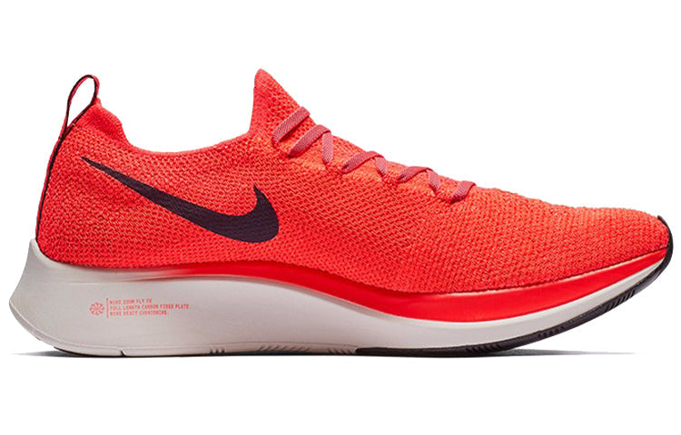 Nike Zoom Fly Flyknit 'Black Bright Crimson' AR4561-600