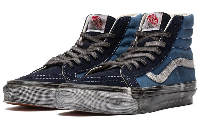 Vans SK8 HI LX OG 'Stressed Navy' VN0A4BVBNGJ