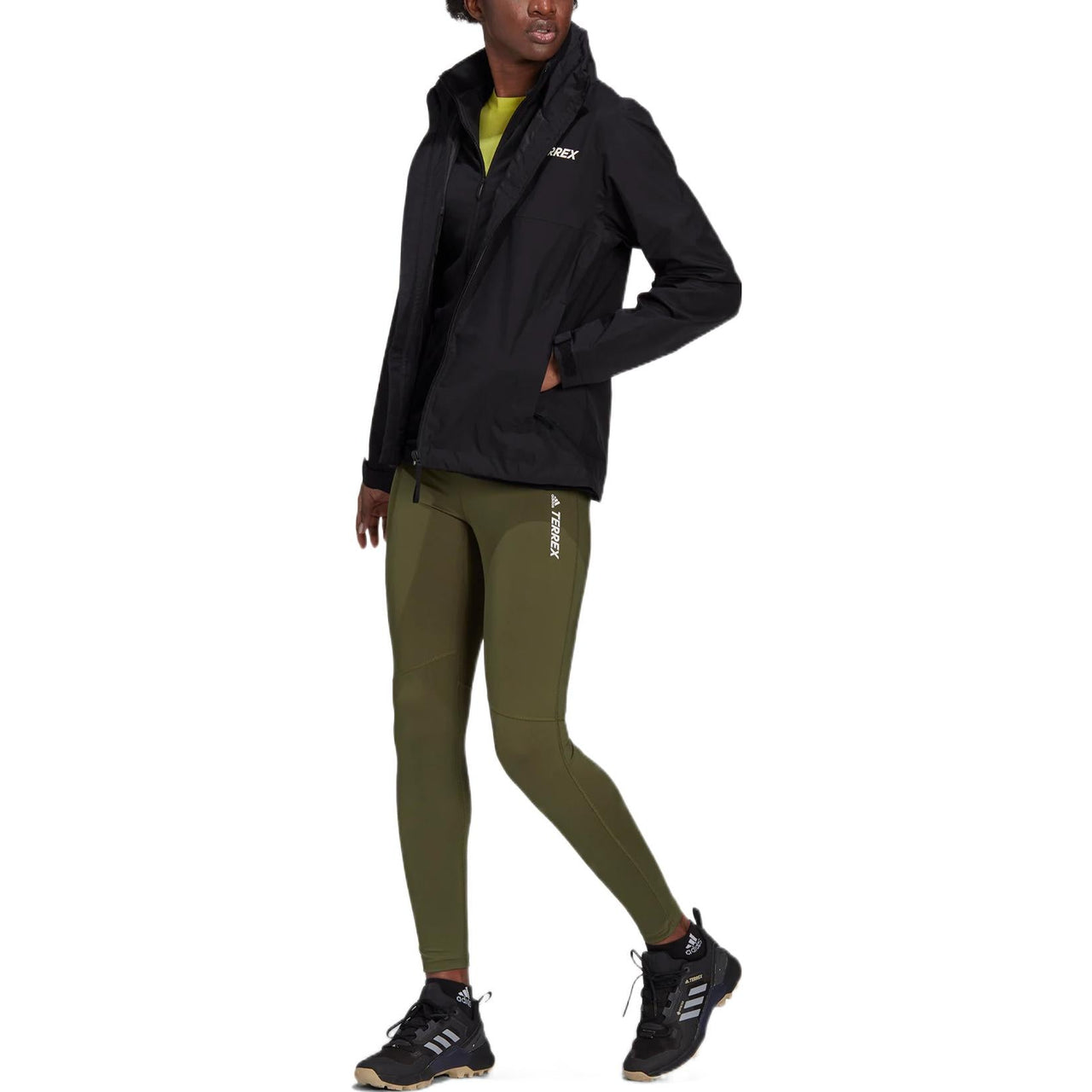 (WMNS) adidas Terrex Multi Rain.Rdy Hiking Jacket Asia Sizing 'Black' GI7171