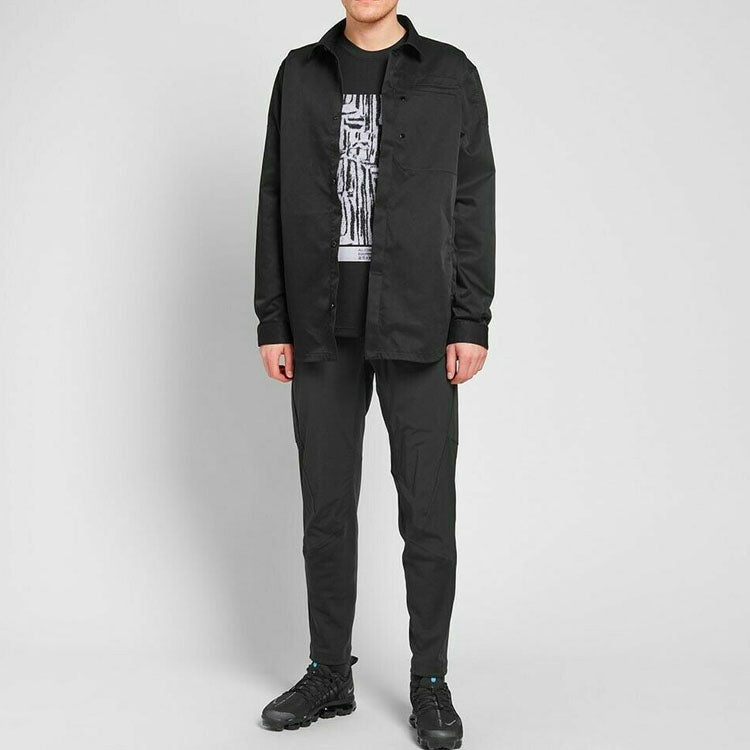 Men's Nike ACG Waffle Casual Sports Printing Pullover Long Sleeves BQ7205-010