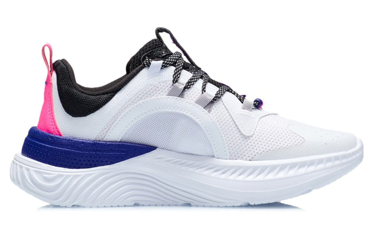 (WMNS) Li-Ning Spark 'White Fluorescent Pink' AGLR092-1