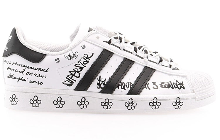 adidas Superstar 'Sharpie Pack - Graffiti White Black' GV9804