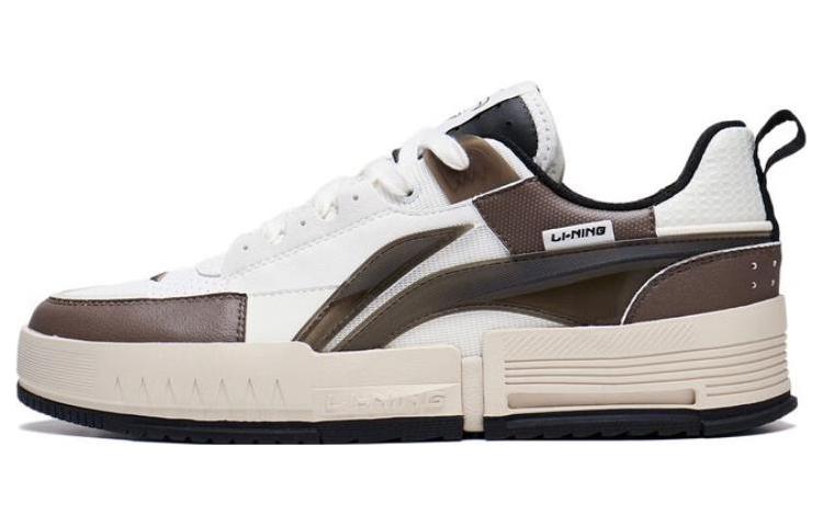 Li-Ning Sportswear Shoes 'White Brown' AGCT135-3