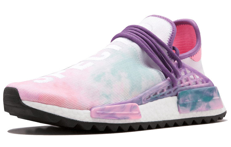 adidas x Pharrell NMD 'Pink Glow Lab Green Flash Purple' AC7362