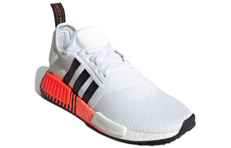 adidas NMD_R1 'Glitch - White Solar Red' FV3648