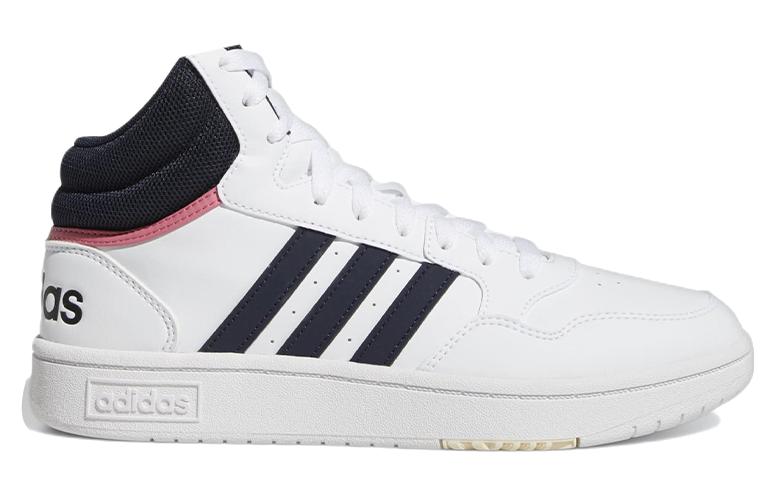 (WMNS) adidas Hoops 3.0 Mid Classic Shoes 'White Legend Ink' GW5455