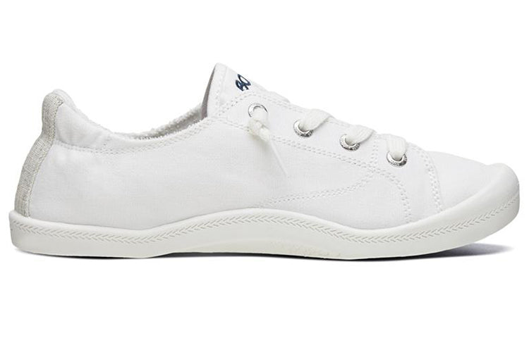 (WMNS) Skechers Bob's Beach Bingo Low Top Sneakers White 31963-WHT