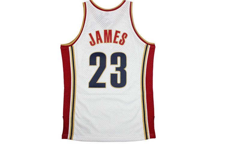 Mitchell & Ness NBA Swingman Jersey 'Cleveland Cavaliers - LeBron James 2003/04' SMJYCP19209-CCAWHIT03LJA