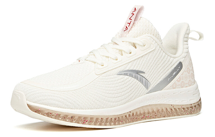 (WMNS) ANTA Running Series Sneakers 'Elastic White Silver' 122115501-5