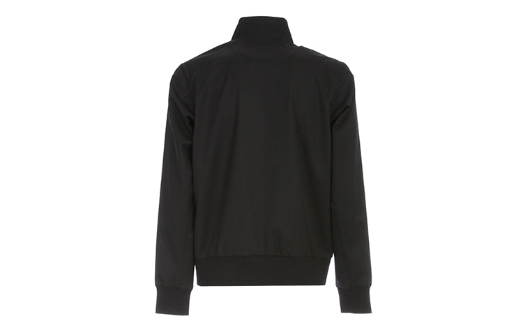 Men's Y-3 Embroidered Long Sleeves Jacket Black FS3329