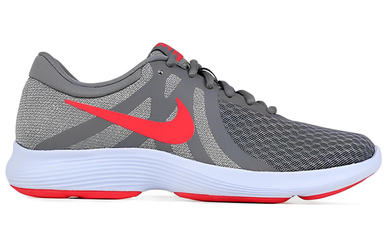 (WMNS) Nike Revolution 4 'Grey Crimson' 908999-018