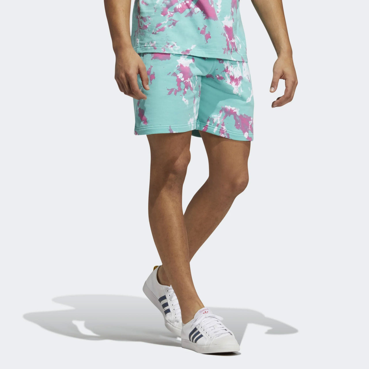 adidas originals Tie Dye Sports Shorts Green H48521