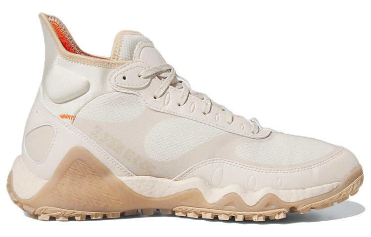adidas Adicross Hi Boost Golf Shoes 'Aluminium Magic Beige Impact Orange' H03661