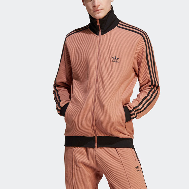 adidas originals Adicolor Classics Waffle Beckenbauer Track Jacket 'Clay Strata' HS2081