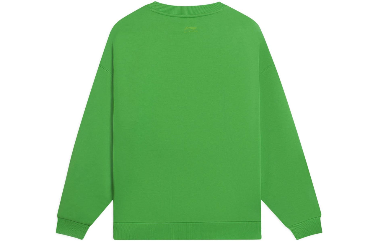 Li-Ning Anything Is Possible Graphic Sweatshirt 'Green' AWDSG91-3