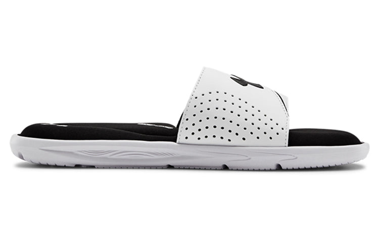 Under Armour Ignite 6 Slide 'White Black' 3022711-100