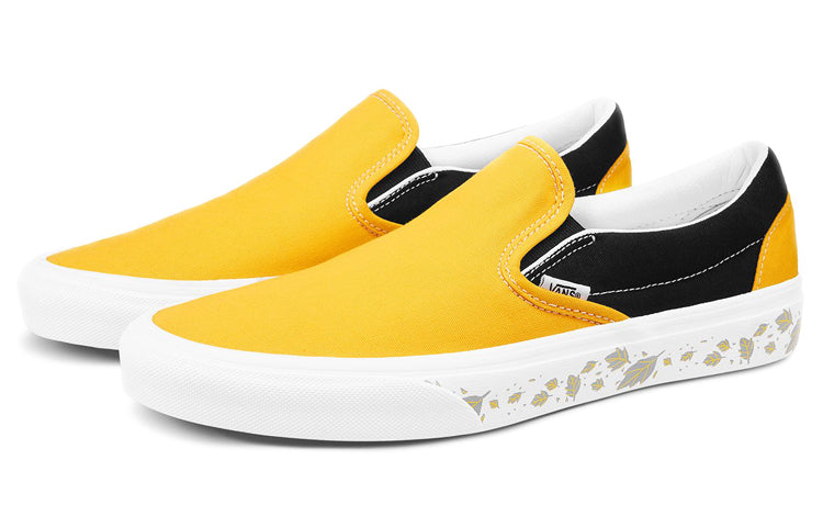 Vans Slip-On Black Yellow Unisex 'Black Yellow' VN0A4BV3068