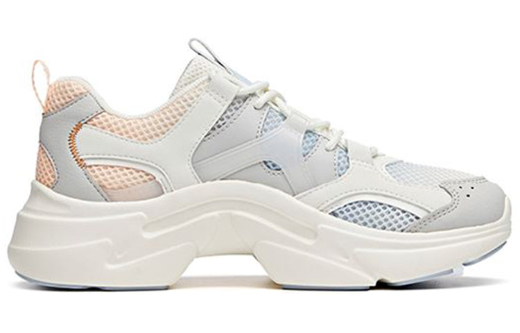 (WMNS) ANTA Running Series Sneakers 'White Blue Pink' 122028882-2