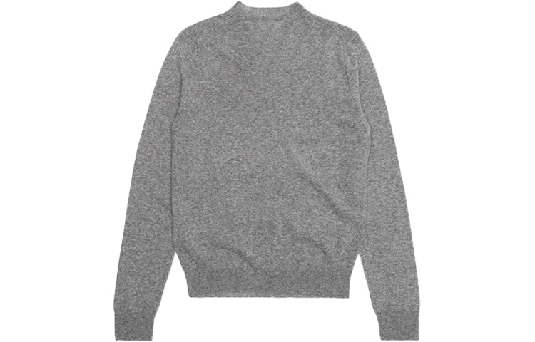 COMME des GARCONS PLAY Cardigan With Double Red Emblem 'Grey' AZ-N072-051-1