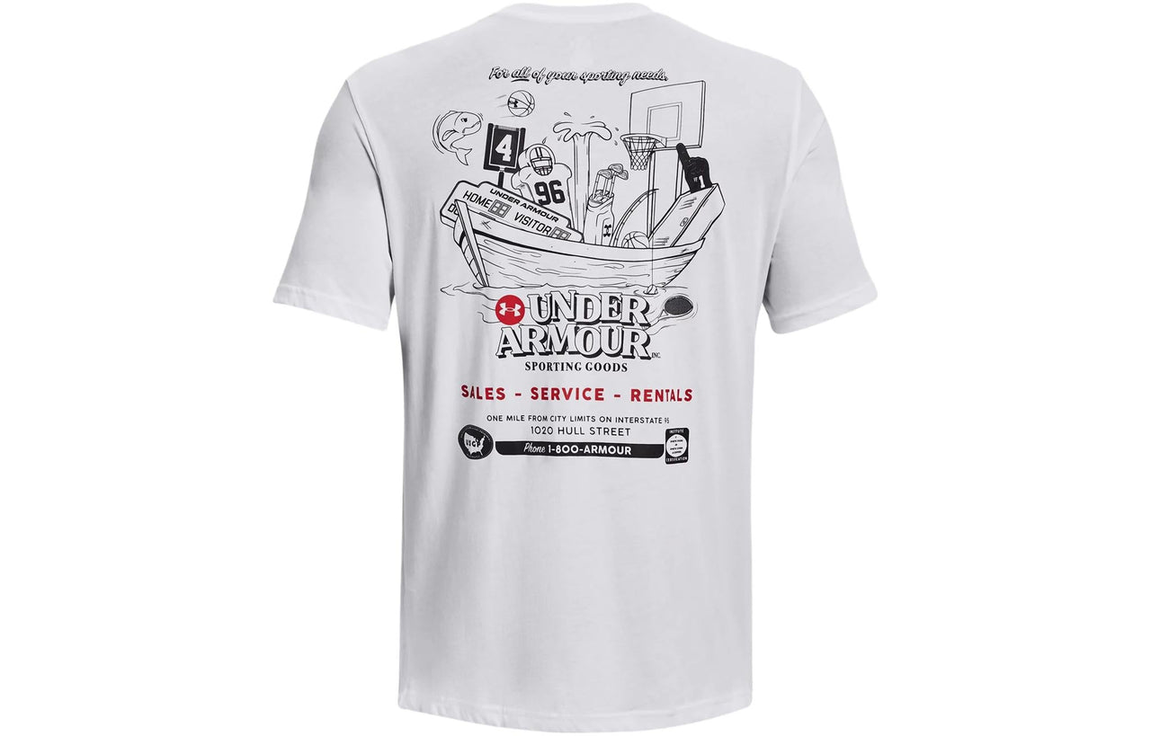 Under Armour Training Graphics Tee 'White' 1376856-100