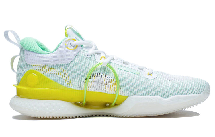 Li-Ning 8 Premium Version Shock Absorption Wear-resistant Low Tops Green ABAS015-1