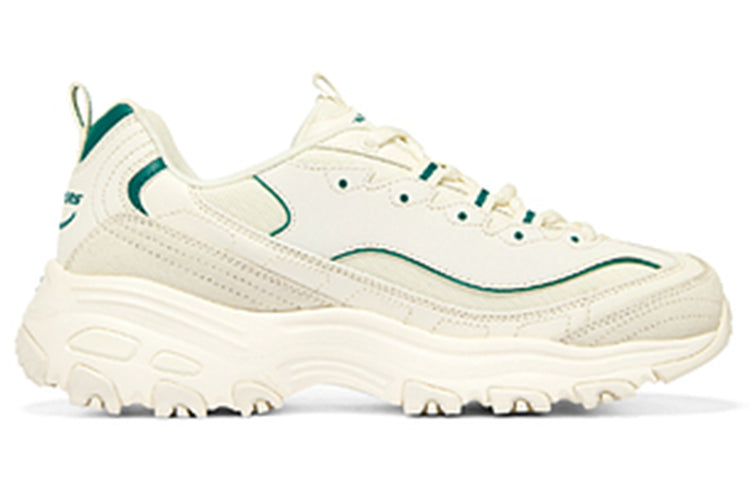(WMNS) Skechers D'Lites 'Green Creamwhite' 896108-NTGR