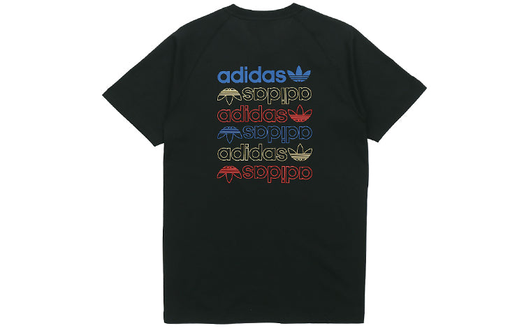 adidas originals Trefoil Tee Ref/Met 'Black' Fs7346 FS7346
