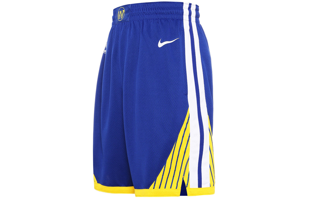 Nike NBA Team limited SW Fan Edition 19-20 Season Golden State Warriors Basketball Shorts Blue AV4972-495