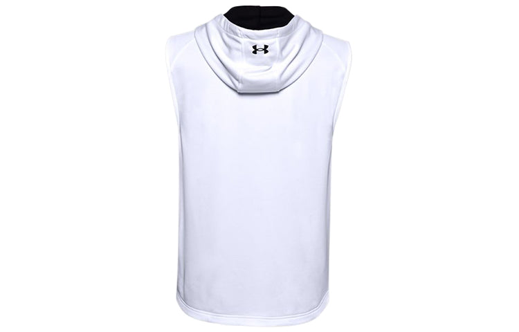 Under Armour Curry Sleeveless Hoodie 'White' 1356995-100