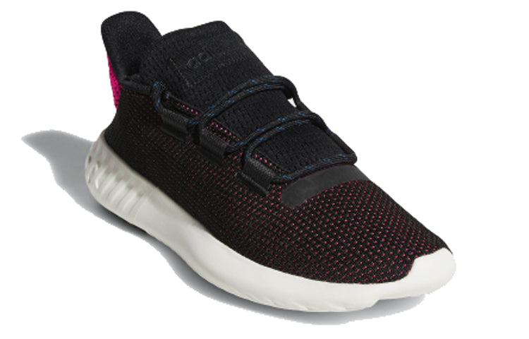 (WMNS) adidas Tubular Dusk 'Black Shock Pink' AQ1198