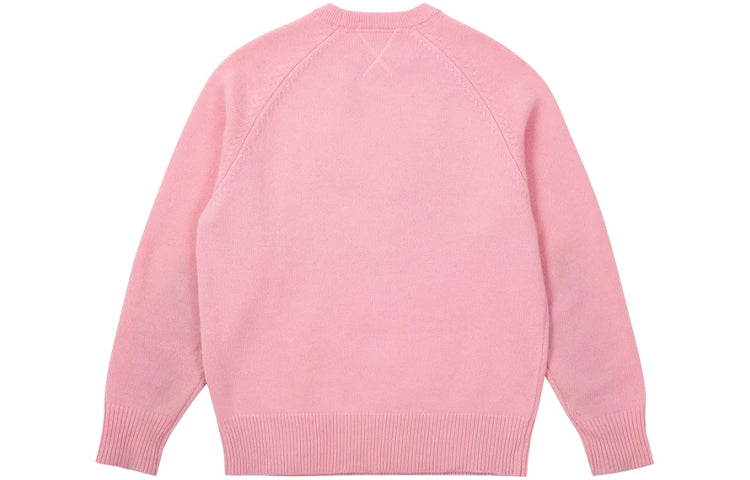 Palace X Evisu Seagull Knit Pink Nectar Logo Sweater 'Pink' P21EVKW002