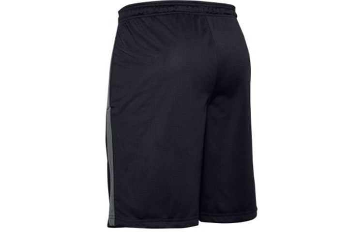 Under Armour Tech Mesh 10 inch Shorts 'Black Grey' 1271940-006