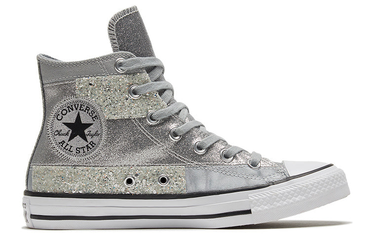 (WMNS) Converse Chuck Taylor All Star High 'Ash Stone Glitter' 569426C
