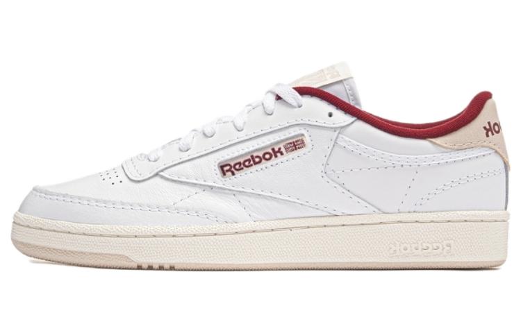 Reebok Club C85 Shoes 'White Classic Maroon' 100032972