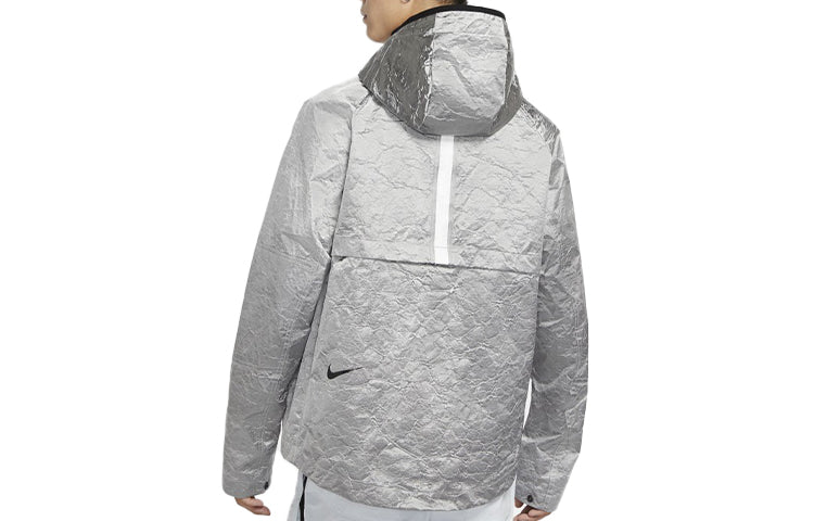 Nike Nsw tech pack Woven Hooded Jacket Silver CU3759-095