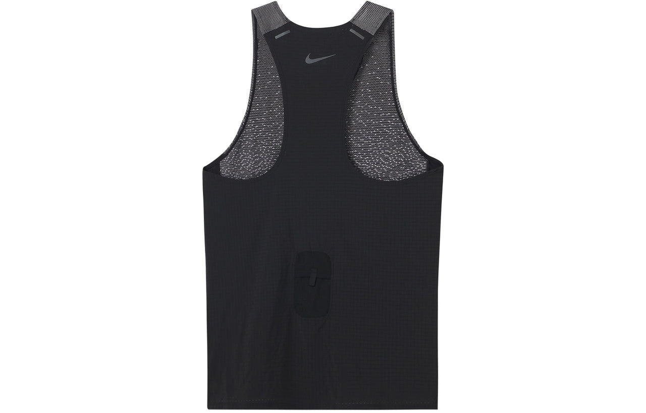 Nike Running Run Division Pinnacle Tank 'Grey Black' DA1297-010
