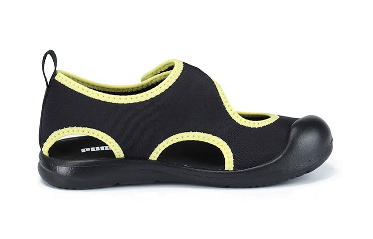 PUMA Pama Aquacat L K Sandals Black/Yellow 374888-02