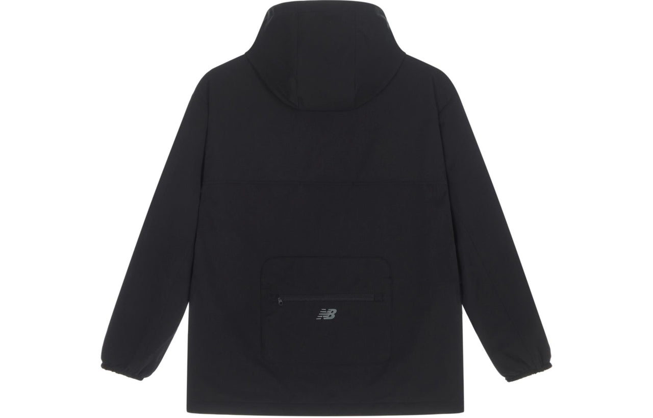 New Balance Woven Hooded Jacket 'Black' NAE24151-BK