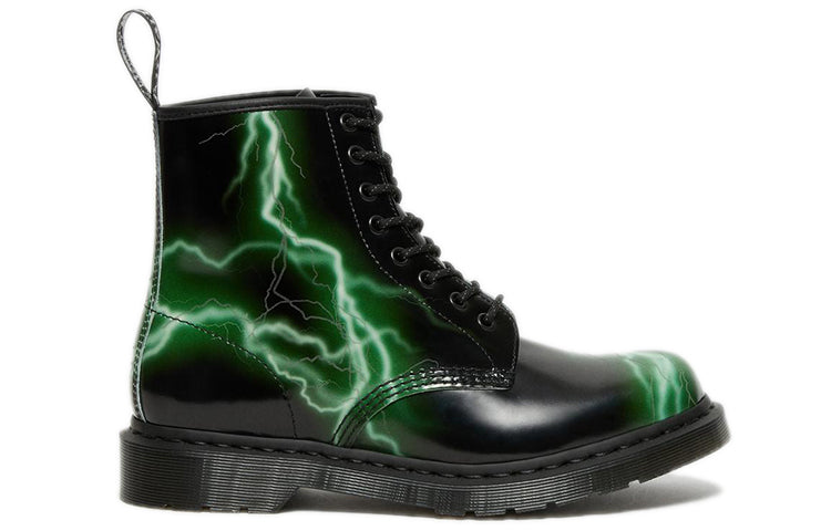 Dr. Martens Unisex 1460 Martin Boots Black/Green 27052001