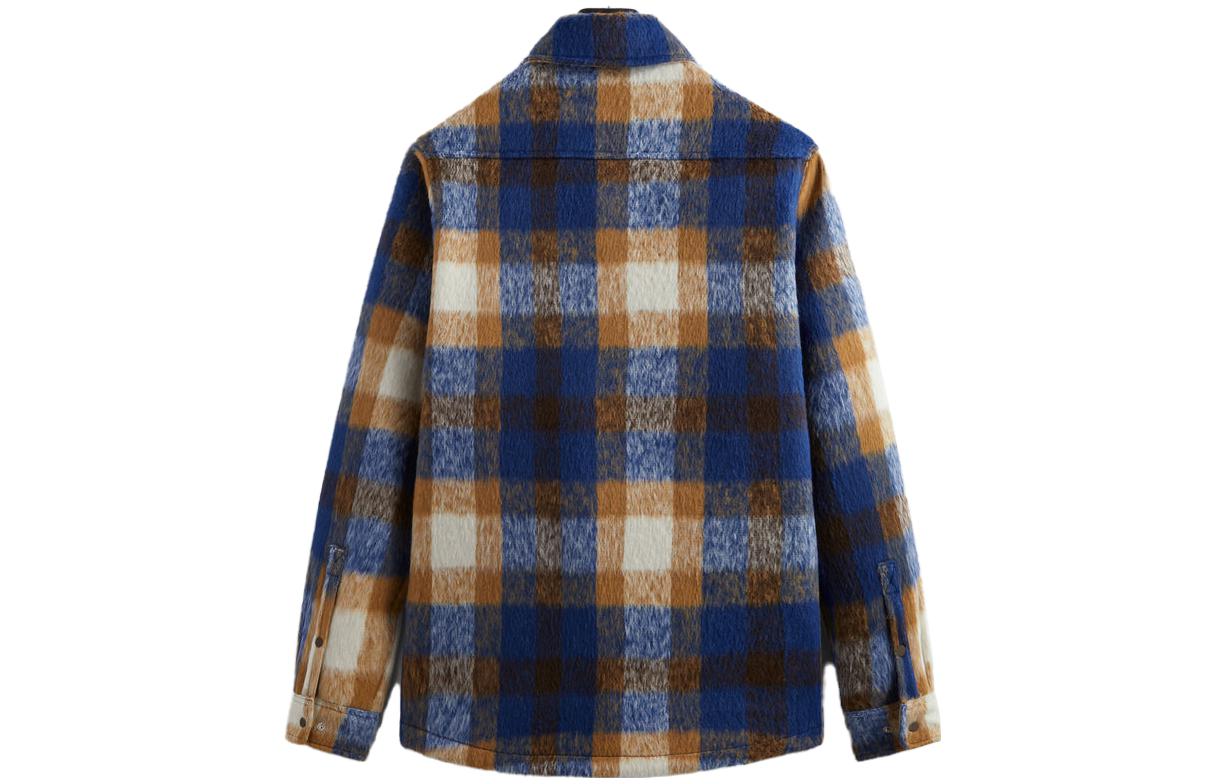 KITH Check Sheridan Shirt Jacket 'Equilibrium' KHM010383-483