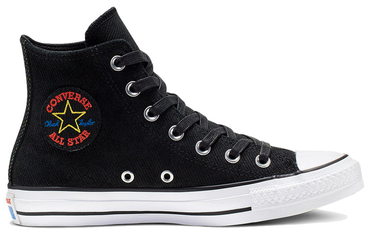(WMNS) Converse Chuck Taylor All Star Retrograde High Top Corduroy Black White 564961C
