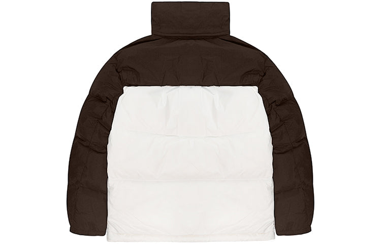 New Balance Lifestyle Puffer Down Jacket 'White Black' NP94V043-ORG