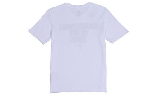 Nike Basketball Word Sports Short Sleeve White BQ3646-100