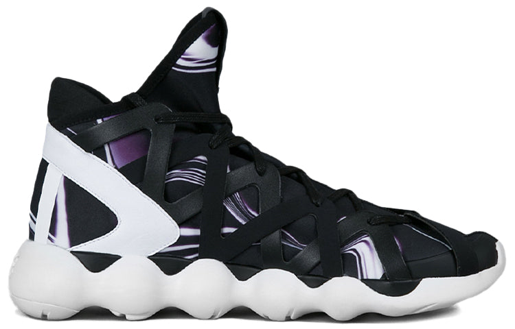 adidas Y-3 Kyujo High 'Black Purple White' AQ5546