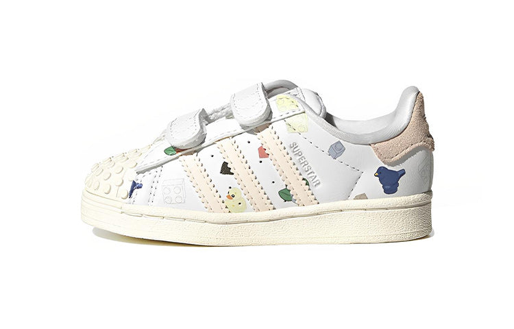 (TD) adidas LEGO x Superstar CF I 'Bricks And Figurine - White Wonder Quartz' IF2200