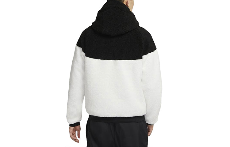 Nike Windrunner lamb's wool Stay Warm Athleisure Casual Sports polar fleece Jacket Creamy White DD0300-016
