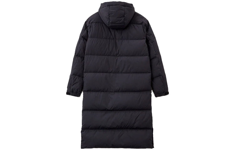 adidas 3ST Long Coat Outdoor Sports Hooded Stay Warm Down Jacket Black H20760