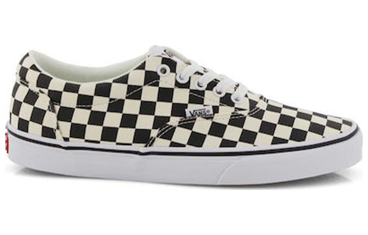 Vans Doheny Lace Up Checkboard 'Black Yellow' VN0A3MTFIB8