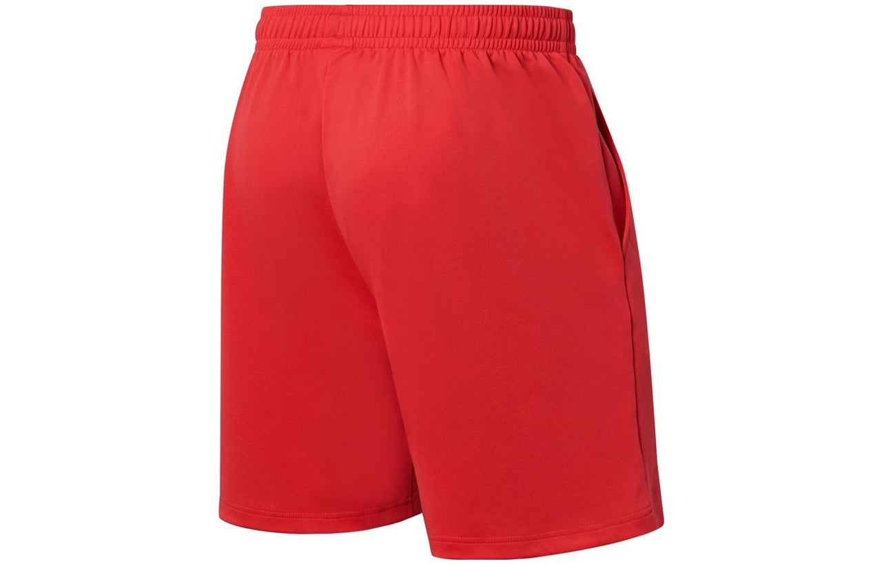 Li-Ning Logo Table Tennis Knit Shorts 'Red' AKYT063-3