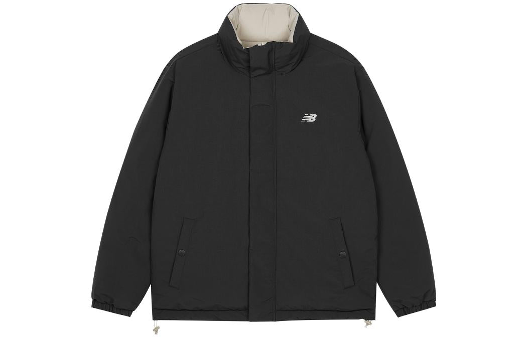 New Balance Waterproof Warm Jacket 'Black Grey' AMJ34333-BK